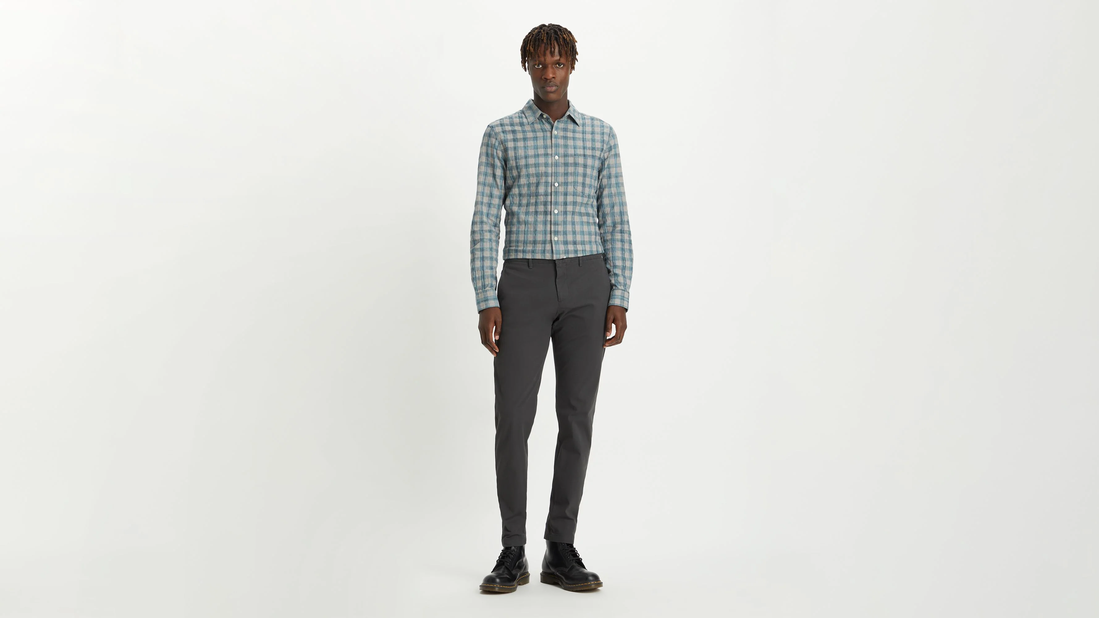 Crafted Khaki Pants, Slim Tapered Fit