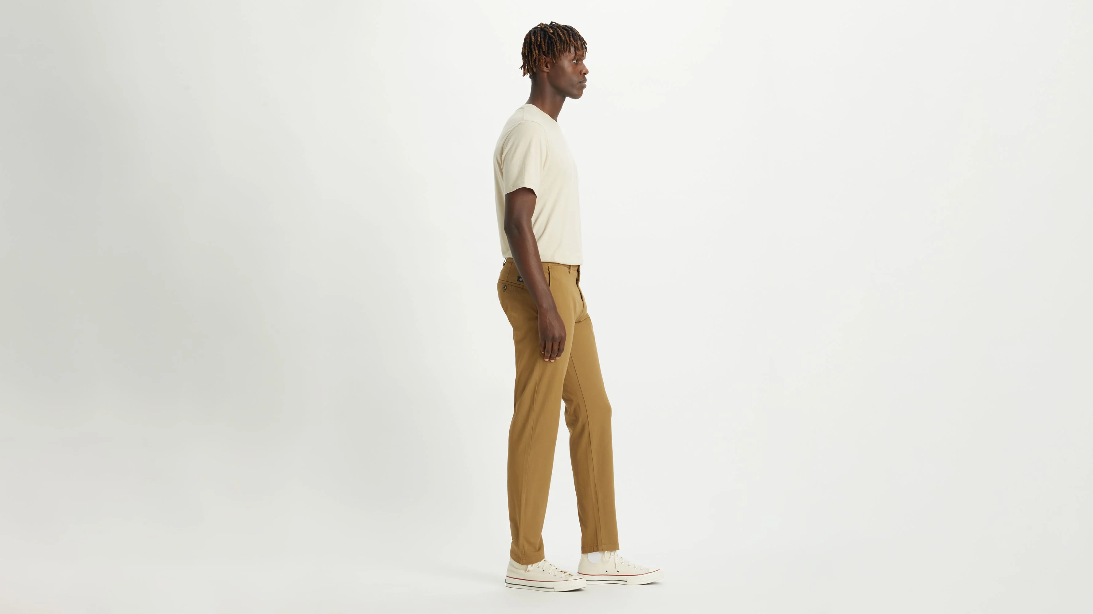 Crafted Khaki Pants, Slim Tapered Fit - Image 2