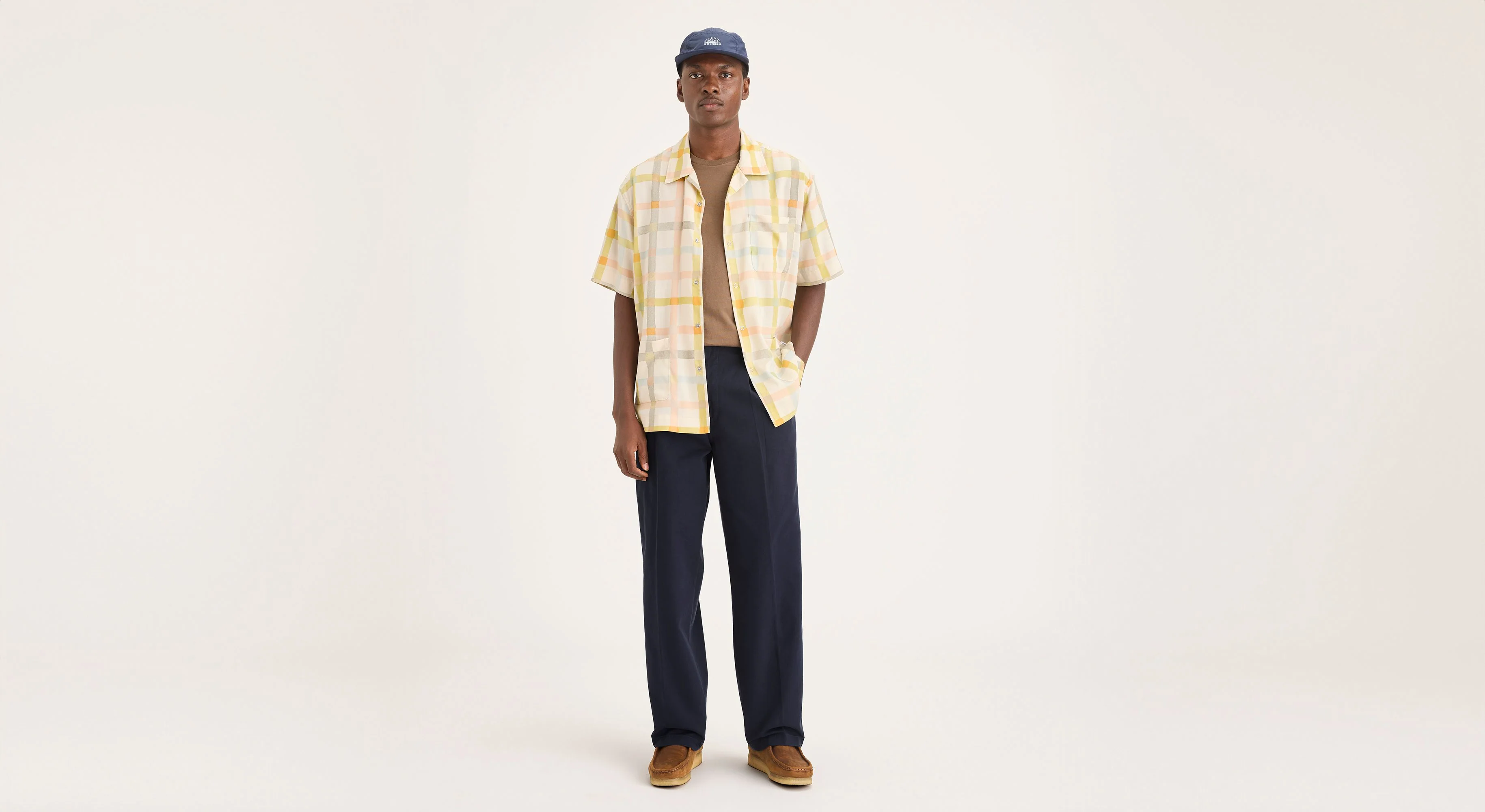 Eighty-Six Original Pleated Chinos, Loose Fit