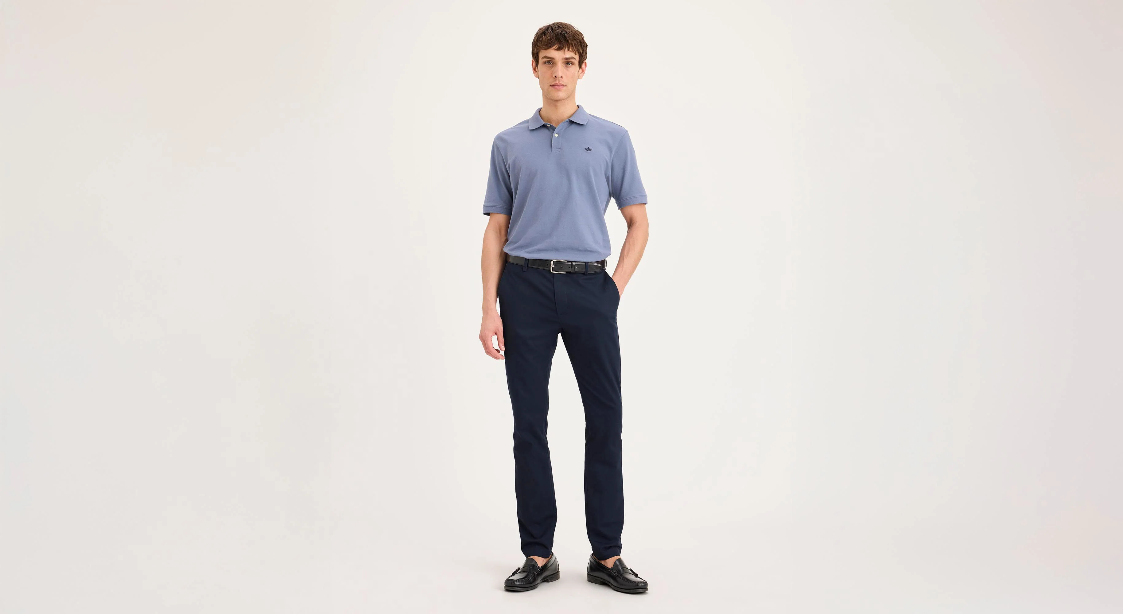 Signature Iron Free Khakis, Skinny Fit with Stain Defender®
