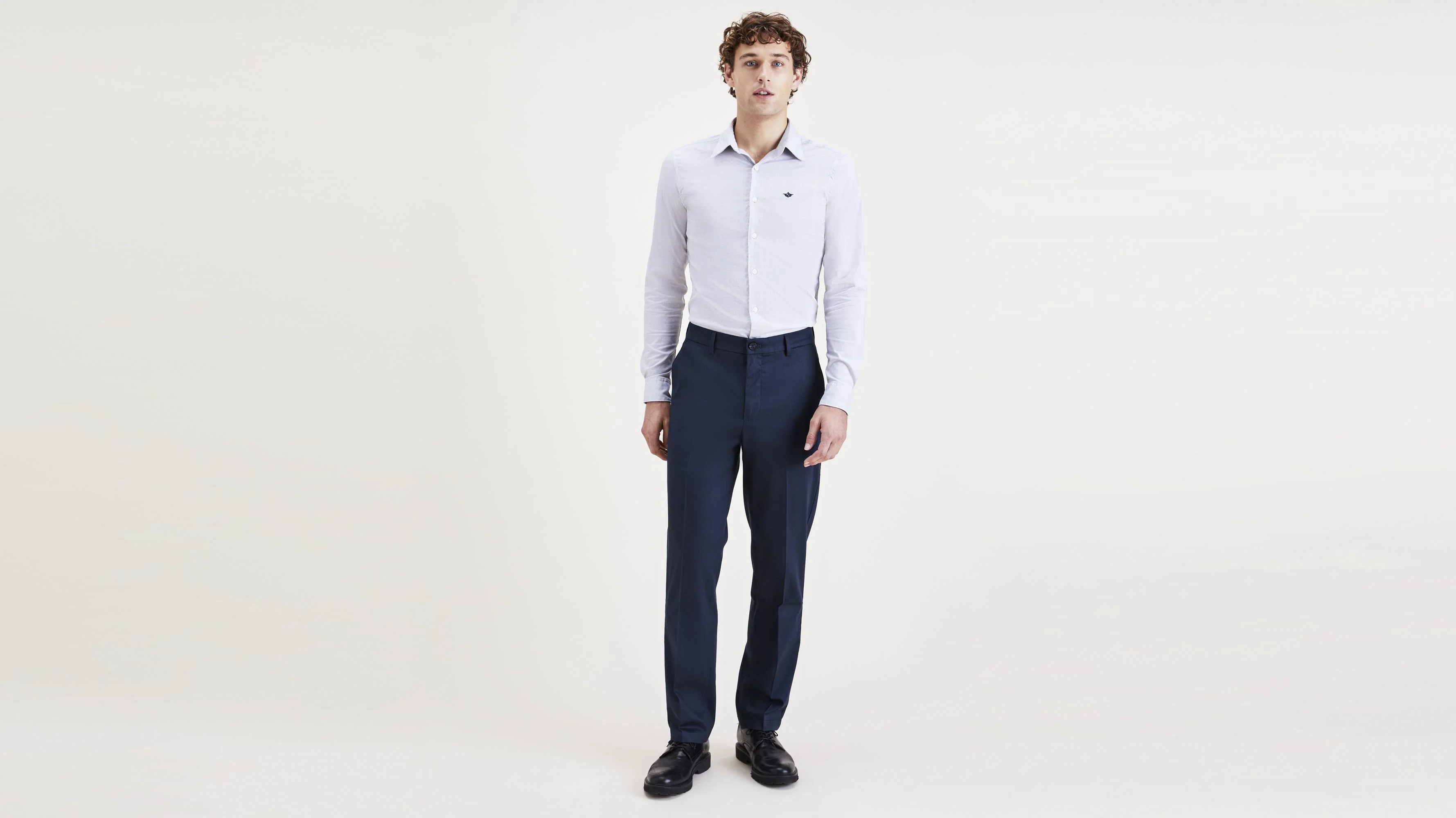 Signature Iron Free Khakis, Straight Fit with Stain Defender®