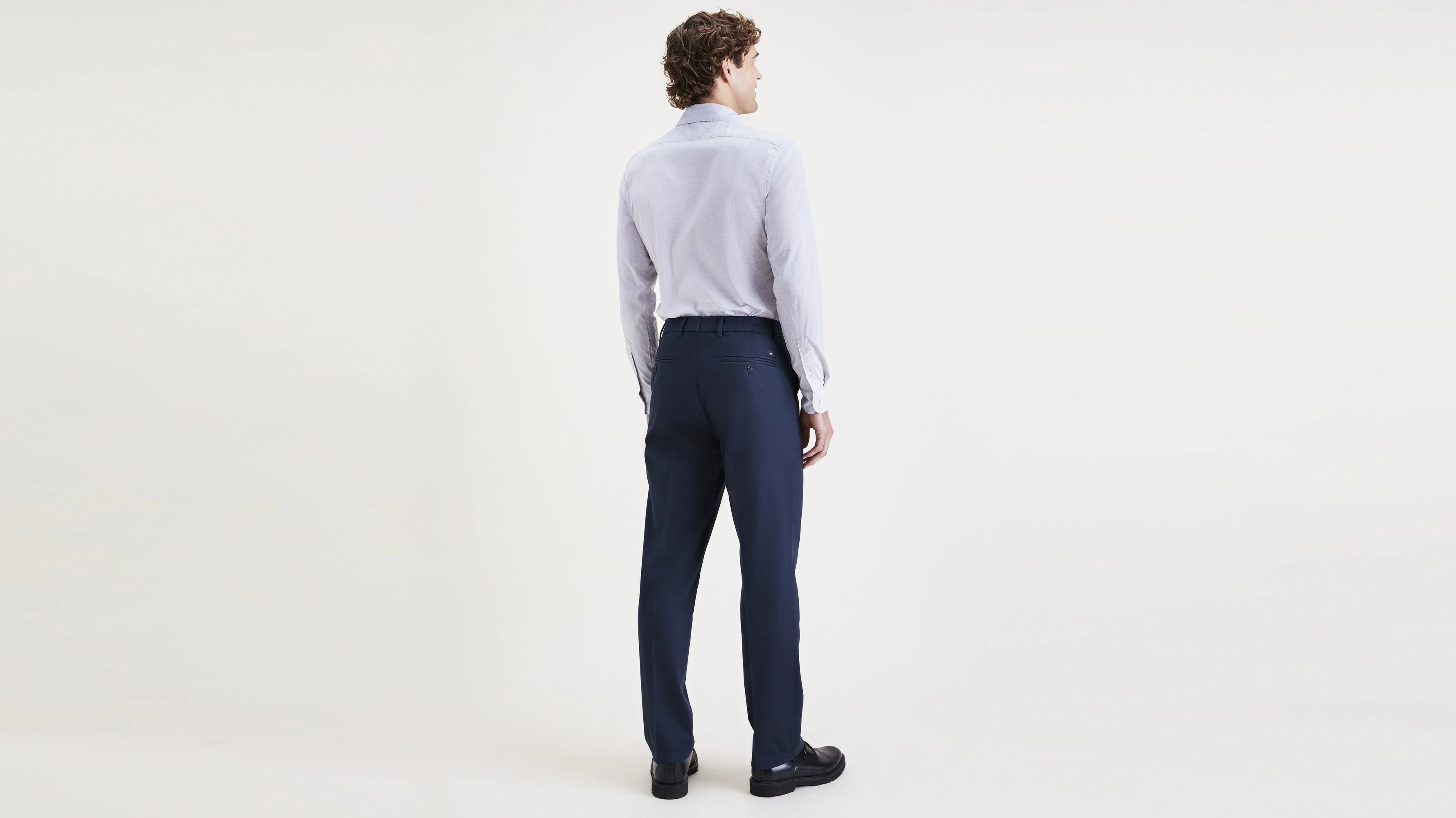 Signature Iron Free Khakis, Straight Fit with Stain Defender® - Image 2